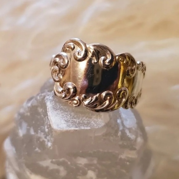 Sterling Silver Wallace Waverly Spoon Ring
